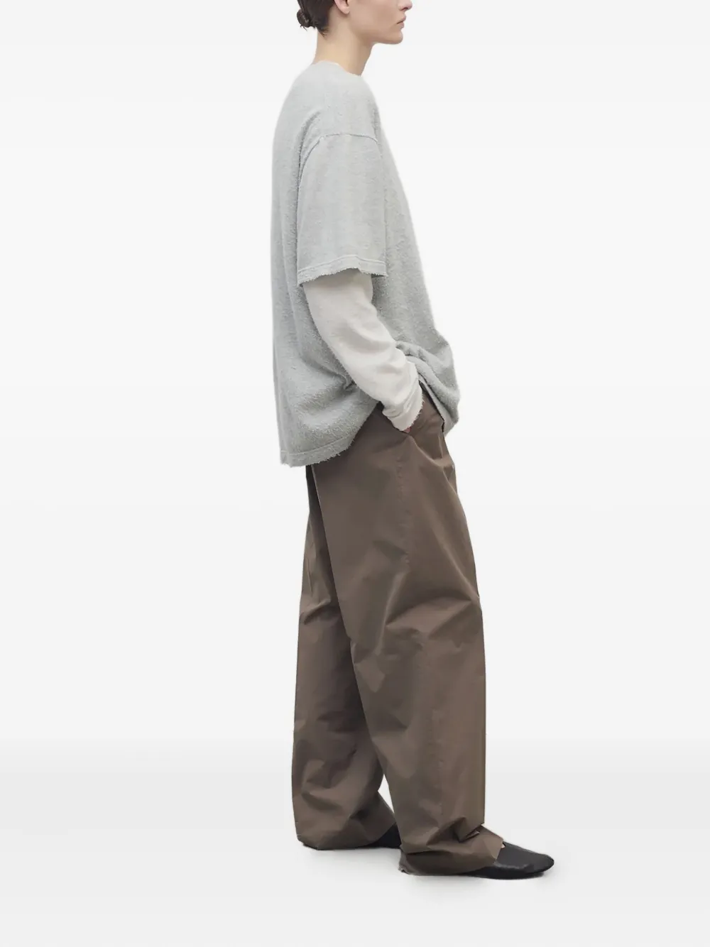 Shop The Row Alfidis Wide-leg Trousers