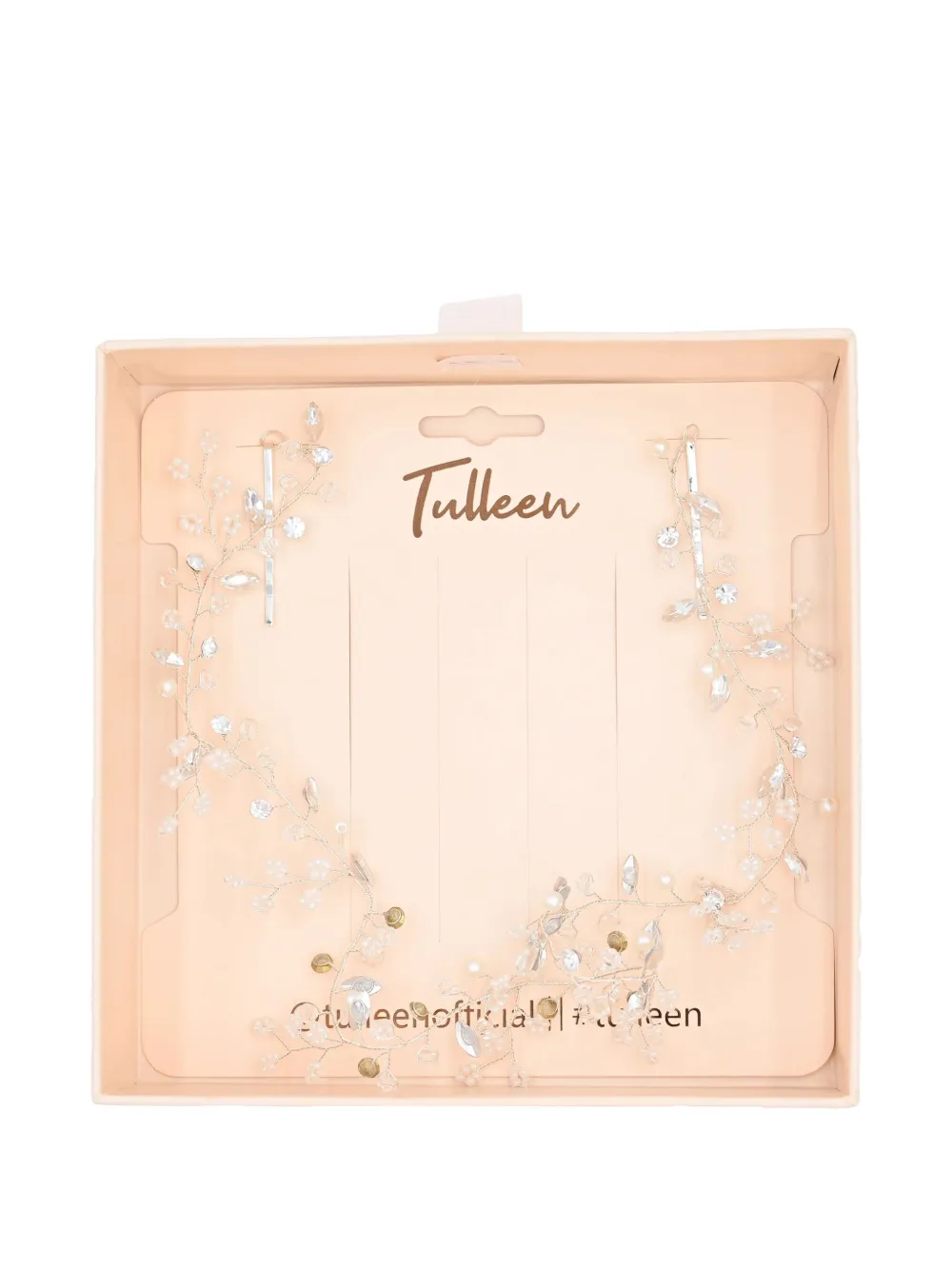 Tulleen Crystal Shimmering hair vine | Image 2