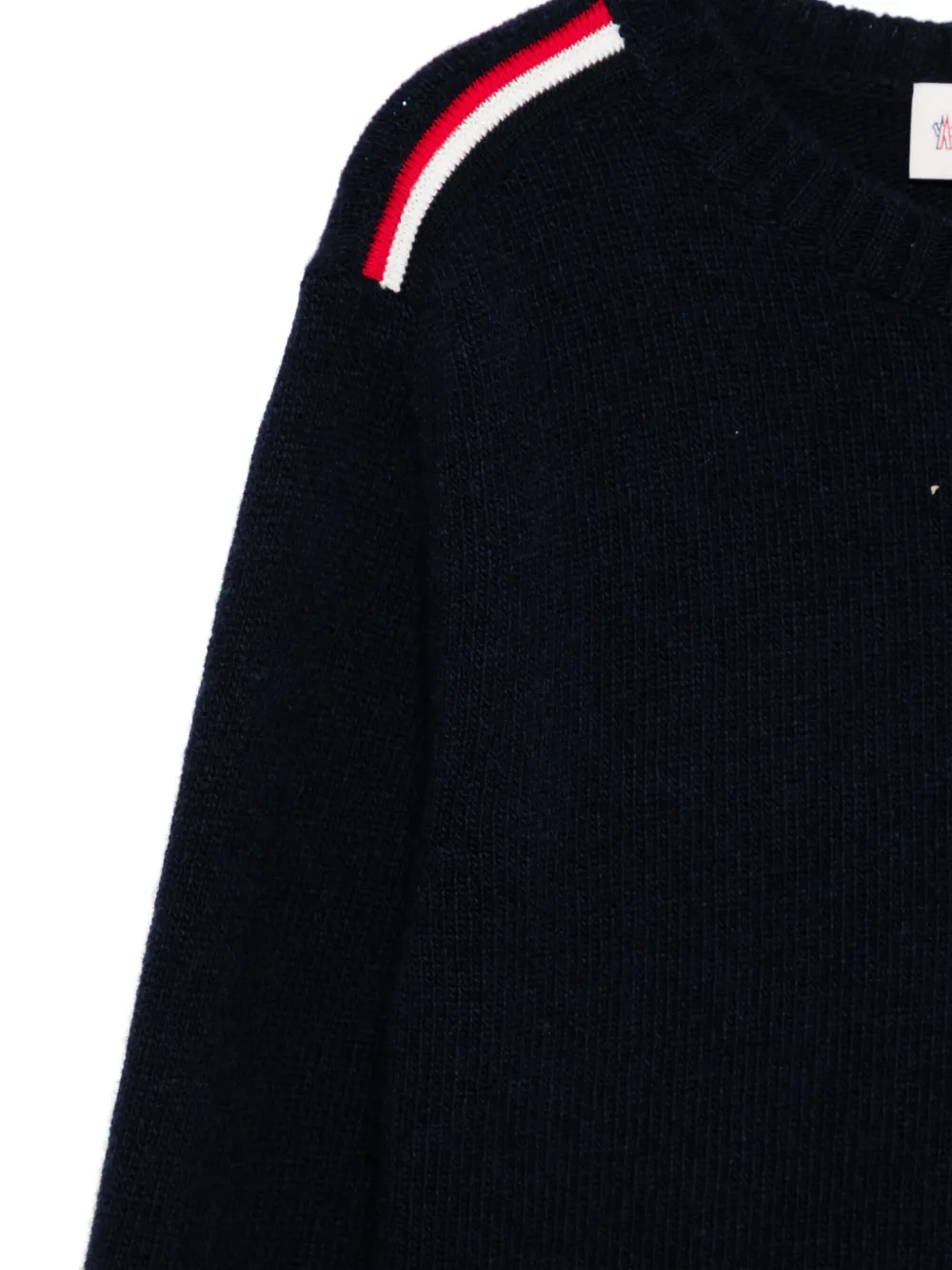 Moncler Enfant Trui van scheerwol Blauw