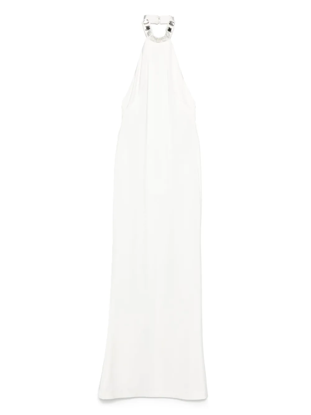 SILK LOVE & LACE Estela jurk Wit