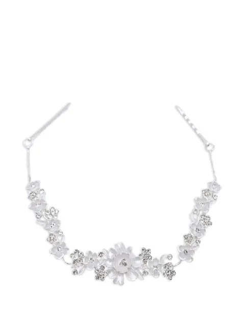 Tulleen Crystal Shimmering Bouquet hair vine