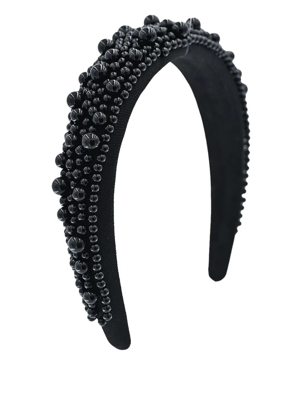 Tulleen Royal Pearl Tiara head band | Black | Image 1