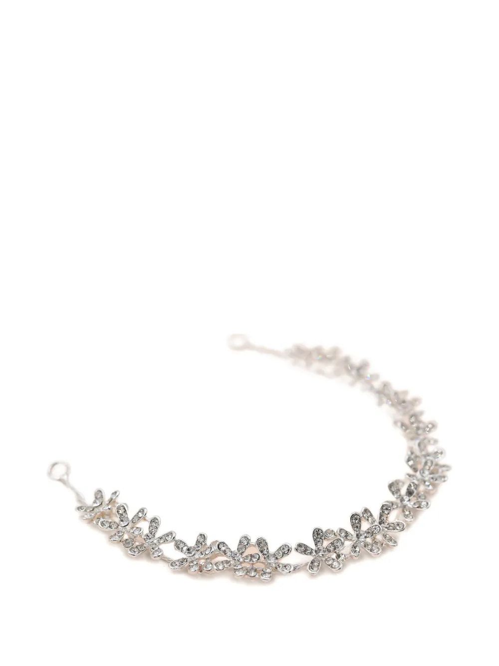 Tulleen Crystal Flower Garland hair vine | Hair Clips | Image 2