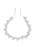 Tulleen Crystal Shimmering Lei hair vine - Silver