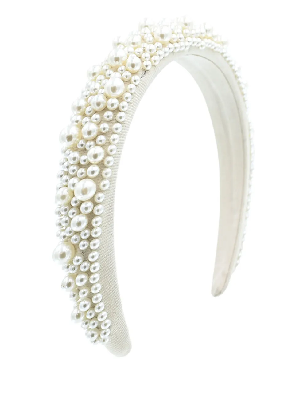 Tulleen Royal Pearl Tiara head band | White | Image 1