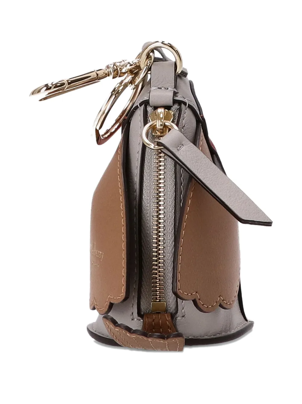 Mulberry Vogelvormige sleutelhanger Grijs