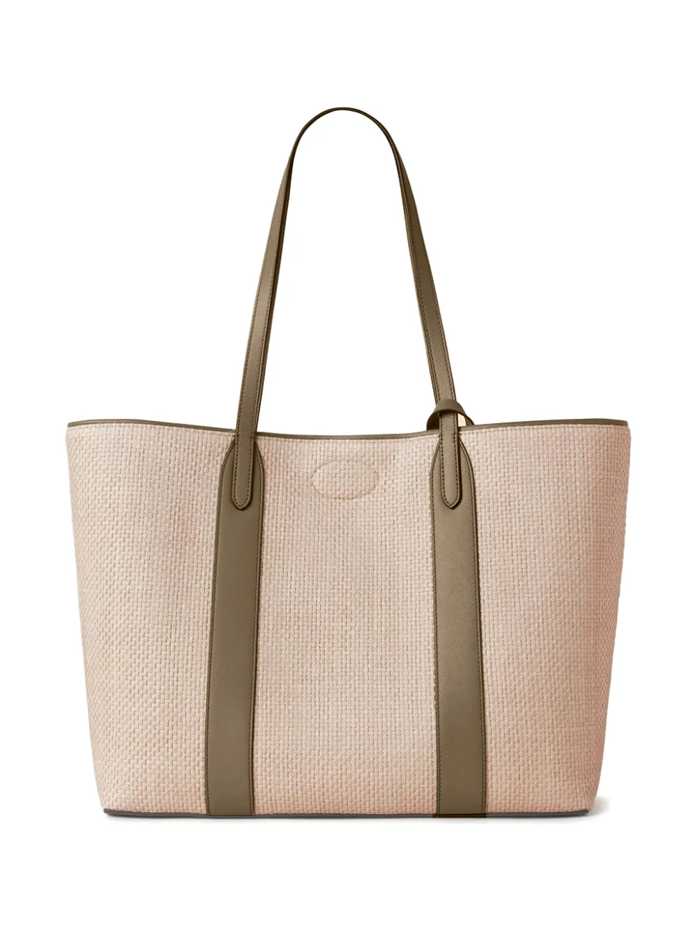 Mulberry Alexa geweven tas met handgreep Beige