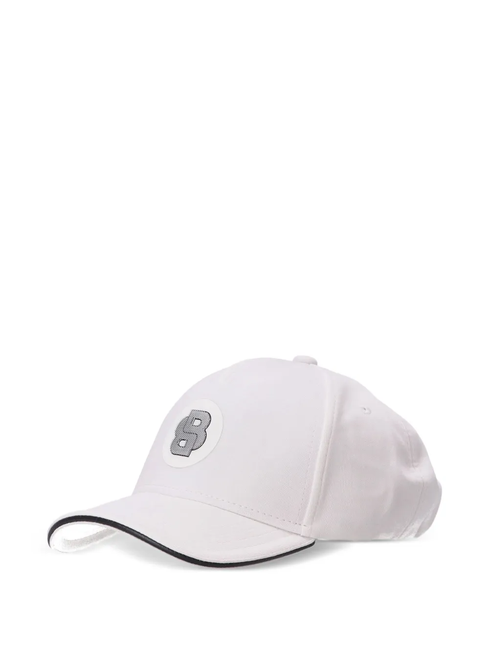 BOSS Pet met logopatch Wit