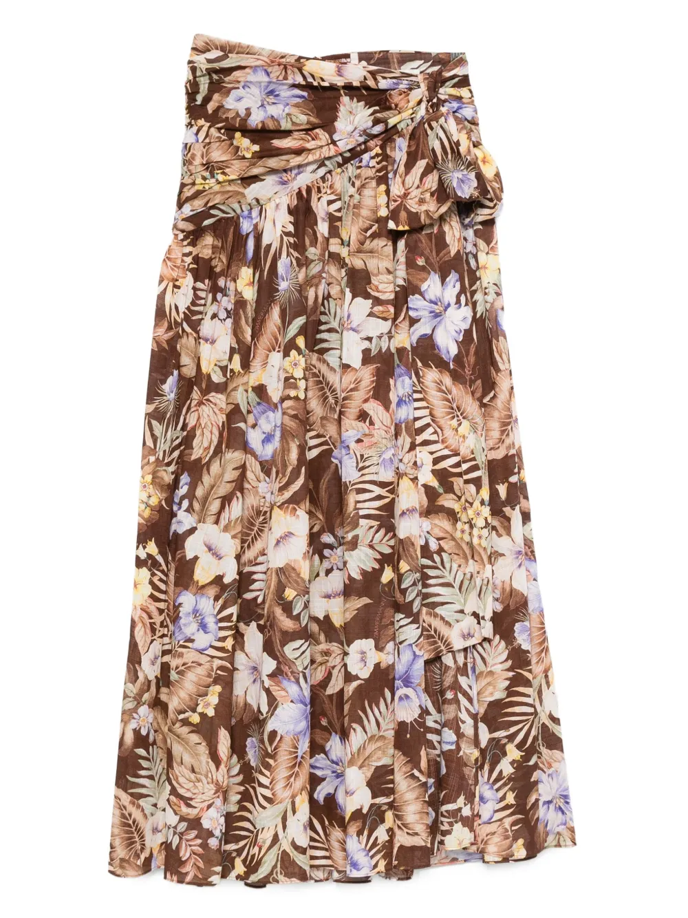 ZIMMERMANN falda larga Coco | marrón | Image 1