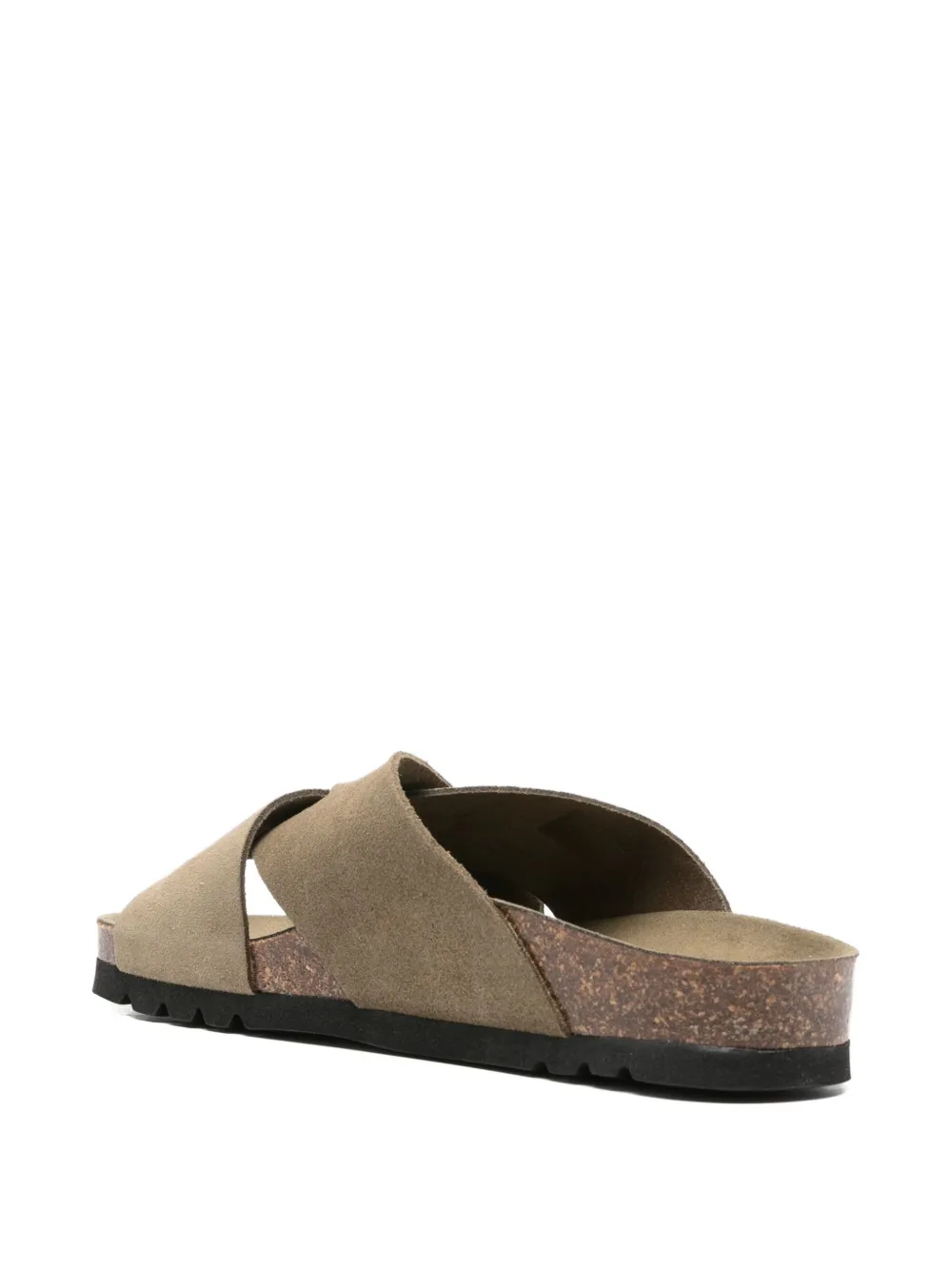 Scholl Vivian Cross-strap Sandals In Green