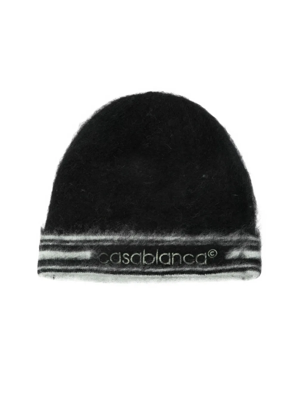 Casablanca knitted hat Zwart