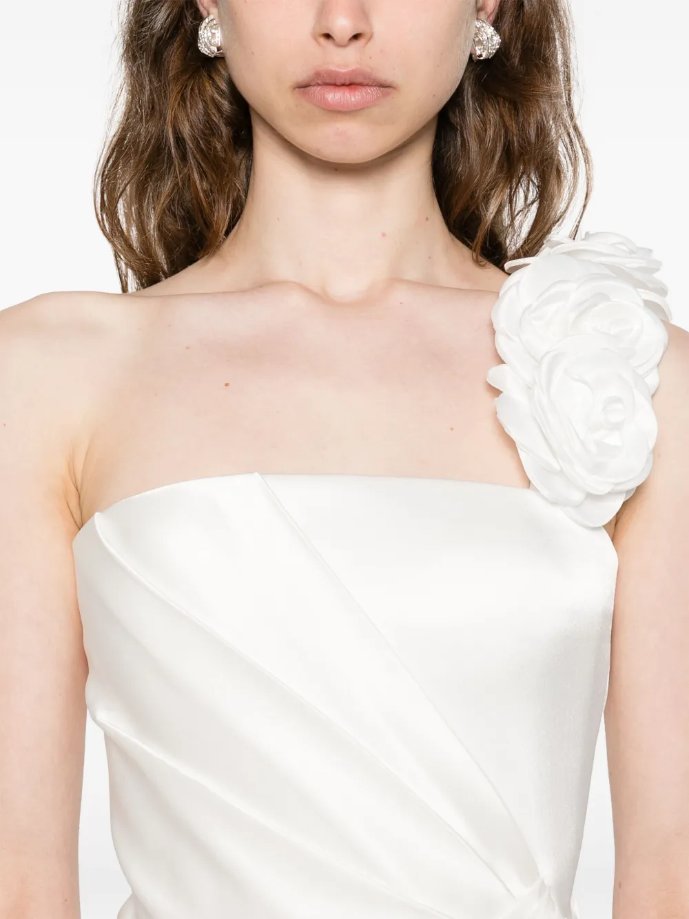 SILK LOVE & LACE Sara jurk Wit