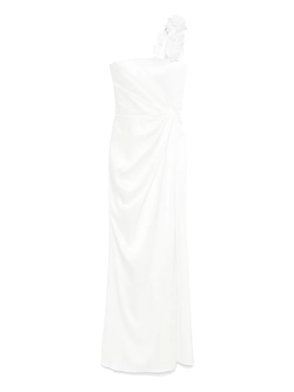 SILK LOVE & LACE Sara jurk Wit