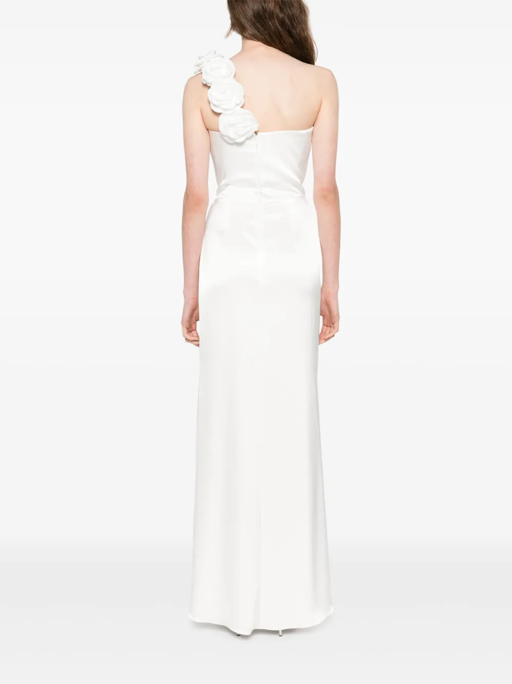 SILK LOVE & LACE Sara jurk Wit