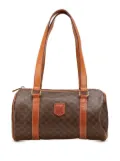 Céline Pre-Owned 1995 Macadam Coated Canvas shoulder bag - Brown