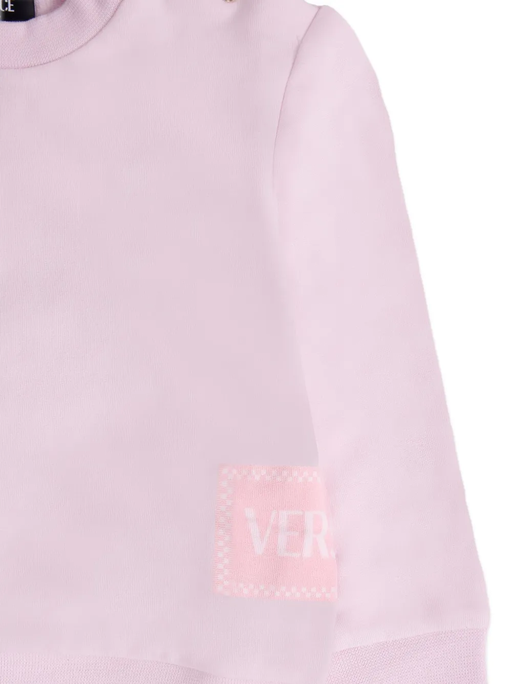 Versace Kids Trainingspak met logopatch Roze