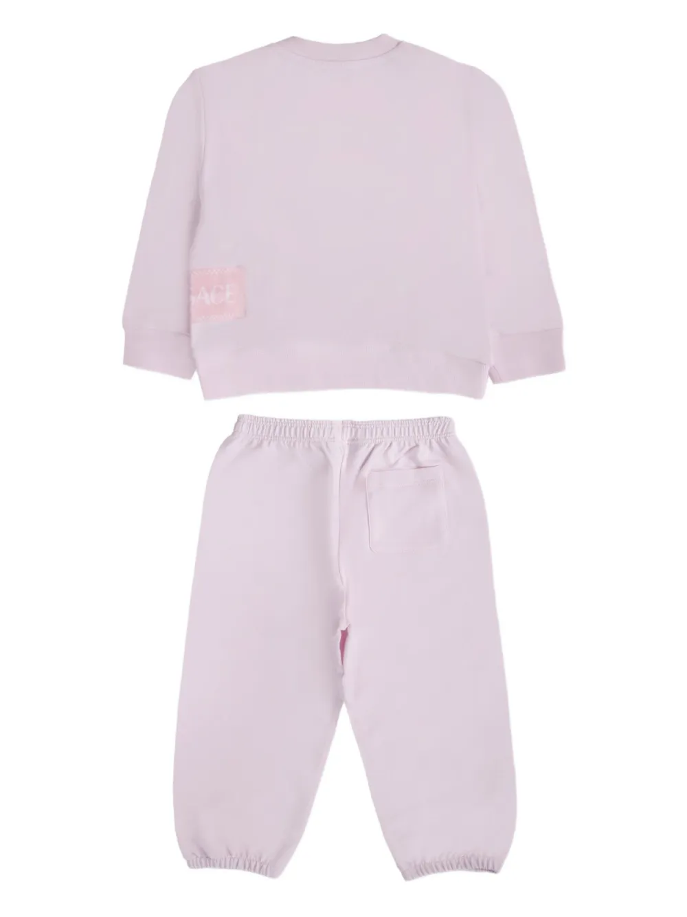 Versace Kids Trainingspak met logopatch Roze