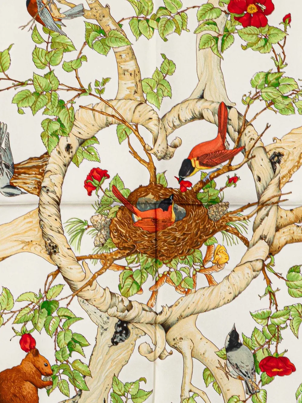 Hermès Pre-Owned foulard en soie Au Cœur des Bois 20 e siècle | Image 2