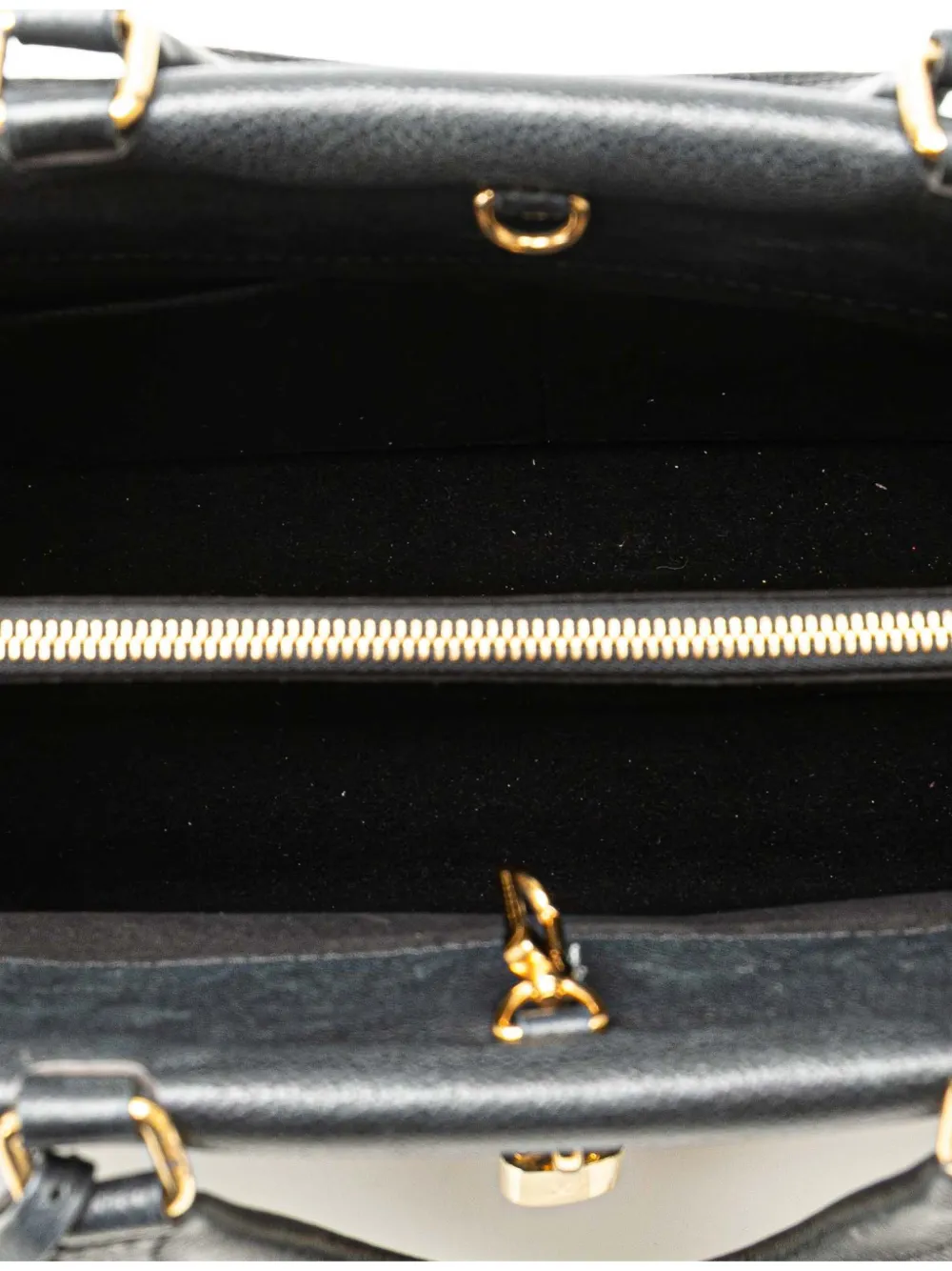 Pre-owned Louis Vuitton 2016 Monogram Venus Satchel In Black