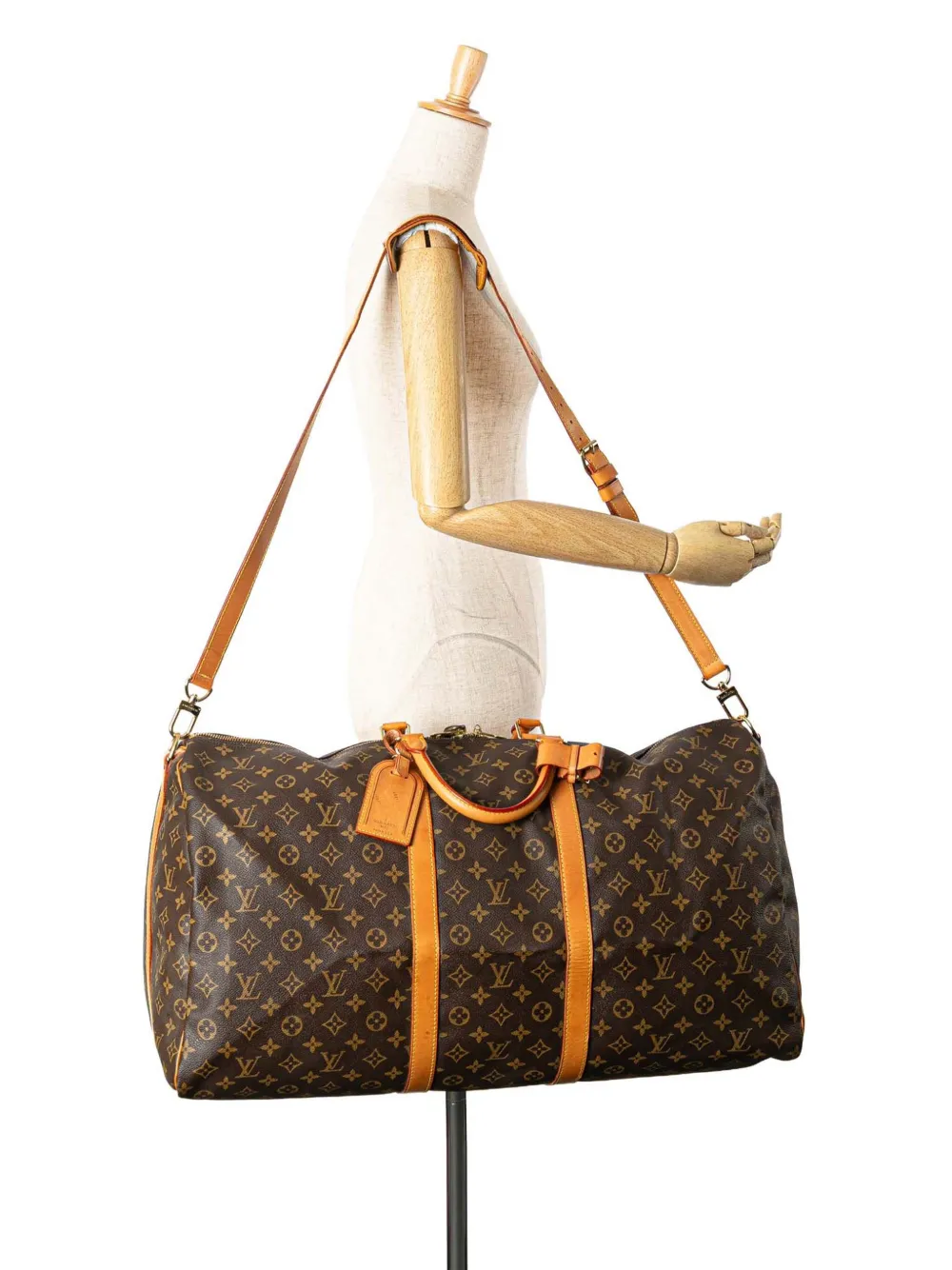 Louis Vuitton Pre-Owned 1998 Monogram Keepall Bandouliere 60 travel bag | Pre-Owned | Image 2