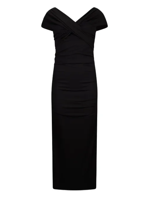 LIU JO draped V-neck dress