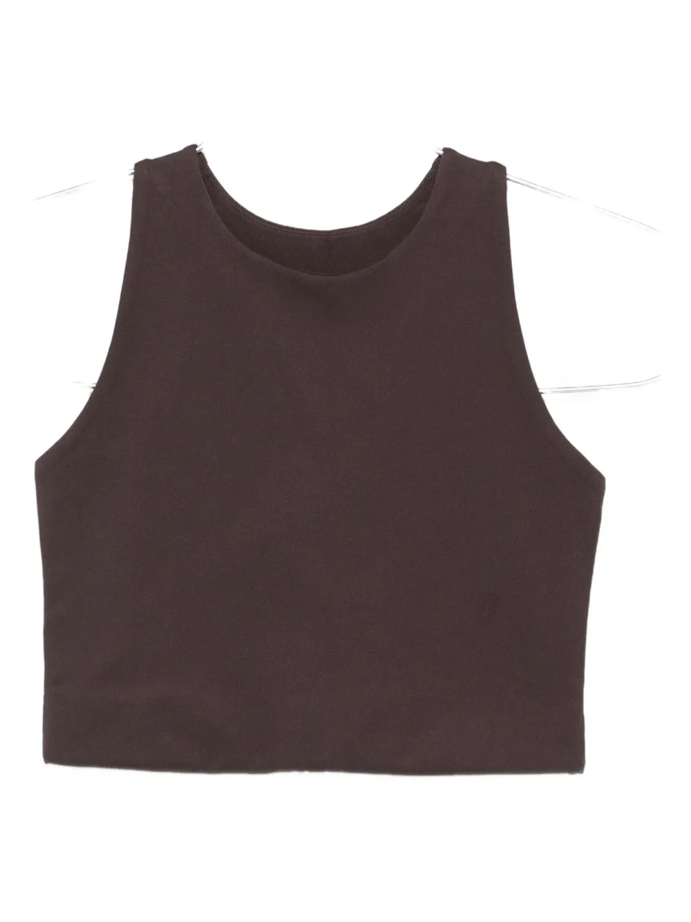 Girlfriend Collective Dylan Tank Top In Brown
