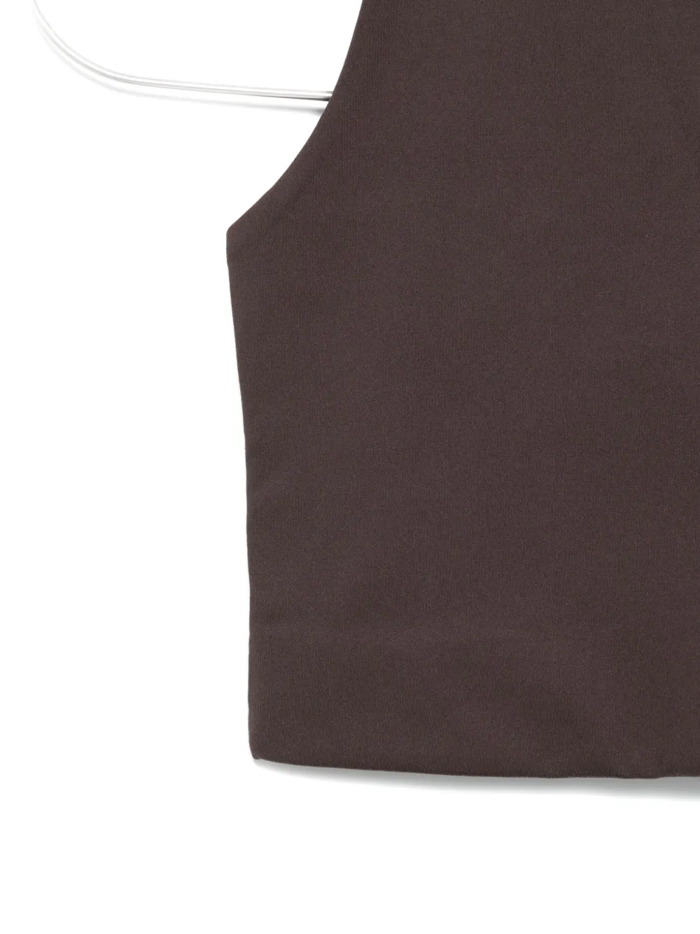 Girlfriend Collective Dylan Tank Top In Brown