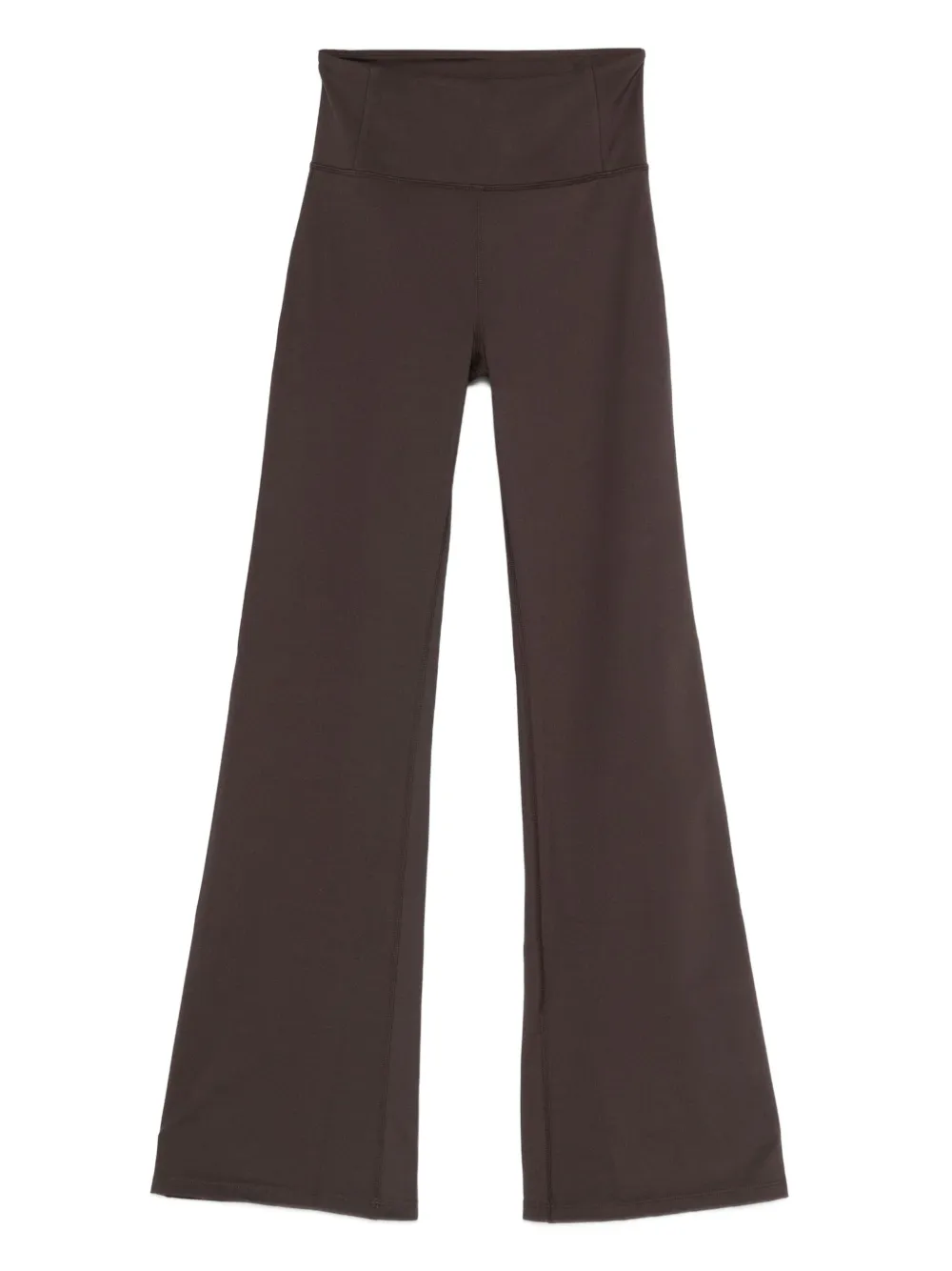 Girlfriend Collective compressive flared leggings | Brown | Image 1