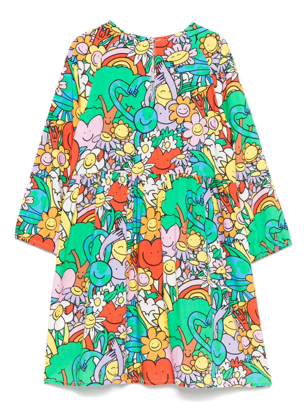 Stella McCartney Kids Jurk met print 999MC MULTICOLOR