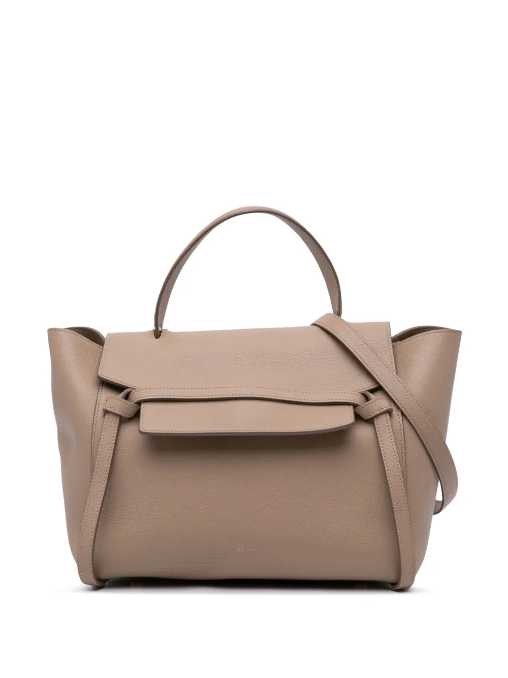 Céline Pre-Owned 2018 Mini Leather Belt Bag satchel - ブラウン Céline Pre-Owned 2018 Mini Leather Belt Bag satchel - ブラウン