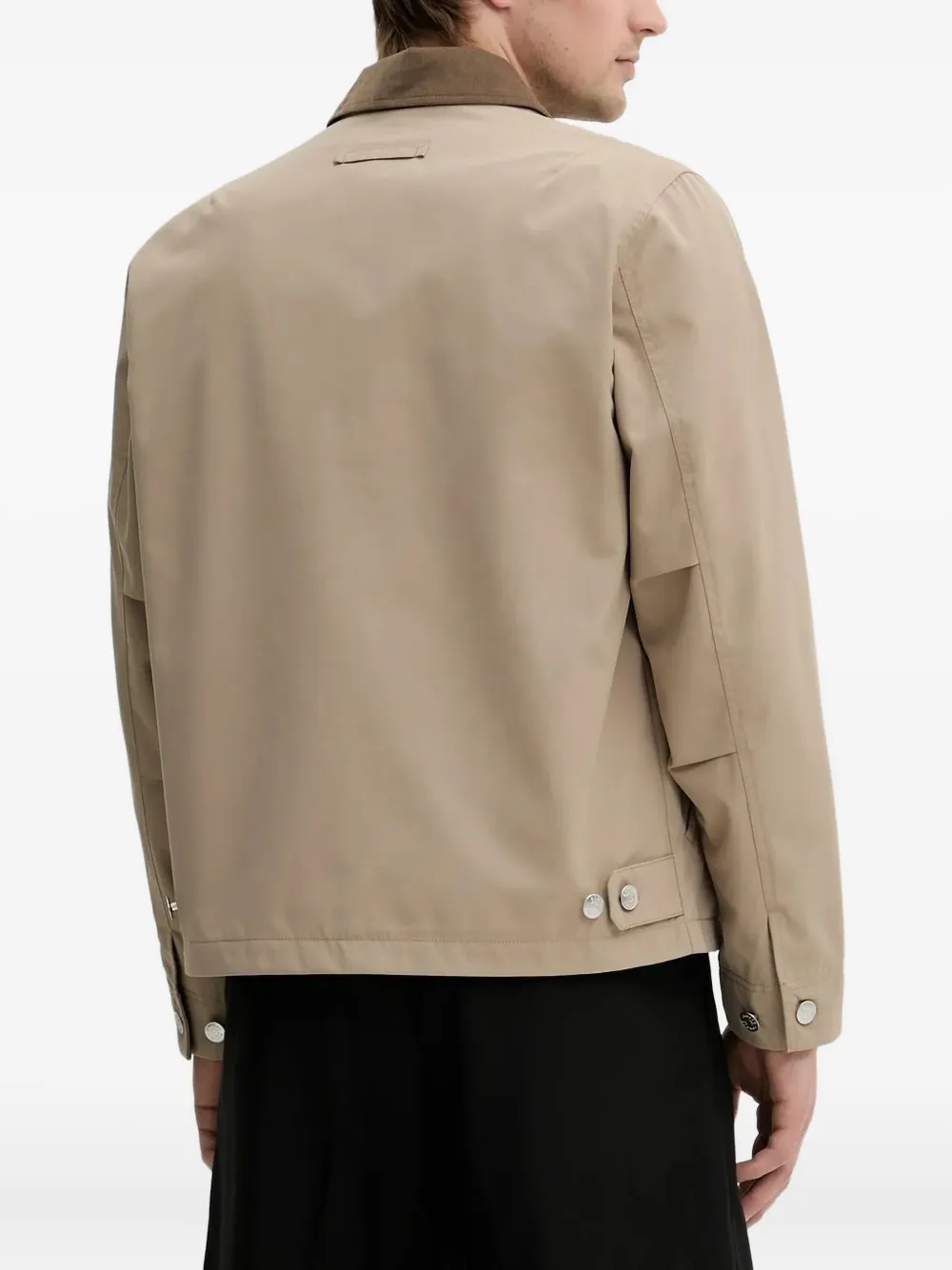 SAMSOE SAMSOE corduroy-collar zip-front jacket | Shirt Jackets | Image 2