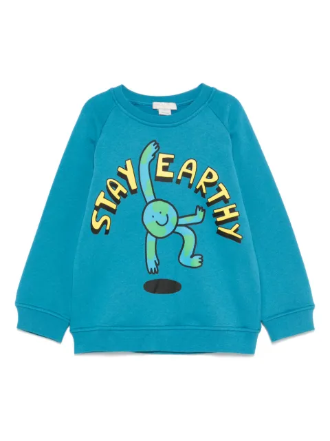 Stella McCartney Kids سويت شيرت قطن