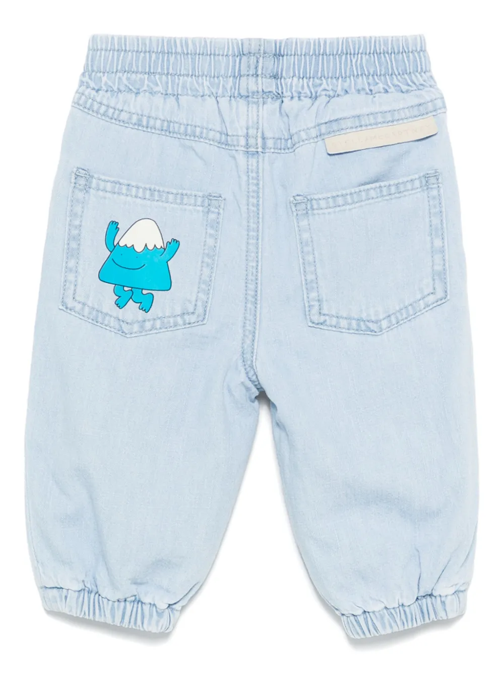 Stella McCartney Kids Earth Friends jeans Blauw
