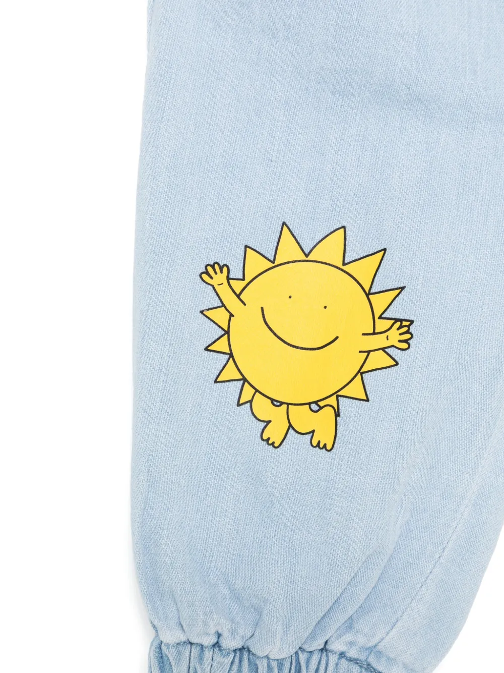Stella McCartney Kids Earth Friends jeans Blauw