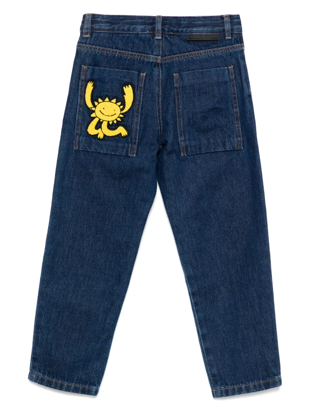 Stella McCartney Kids Earth Friends jeans Blauw