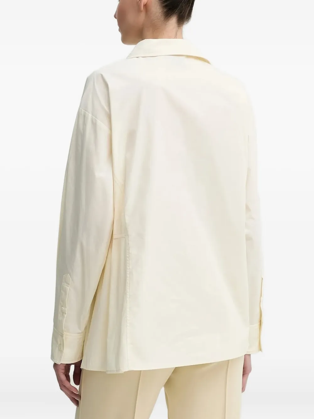 Isabelle Blanche belted shirt dress Beige