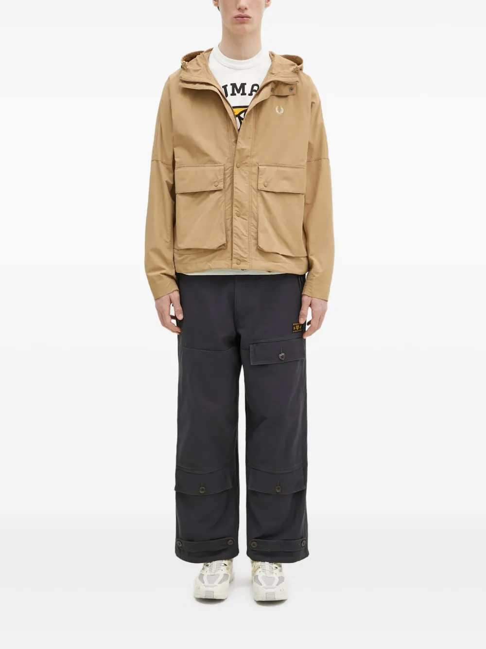 Fred Perry hooded pocket jacket | Hooded Jackets | Image 2