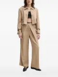 Isabelle Blanche cropped jacket - Brown