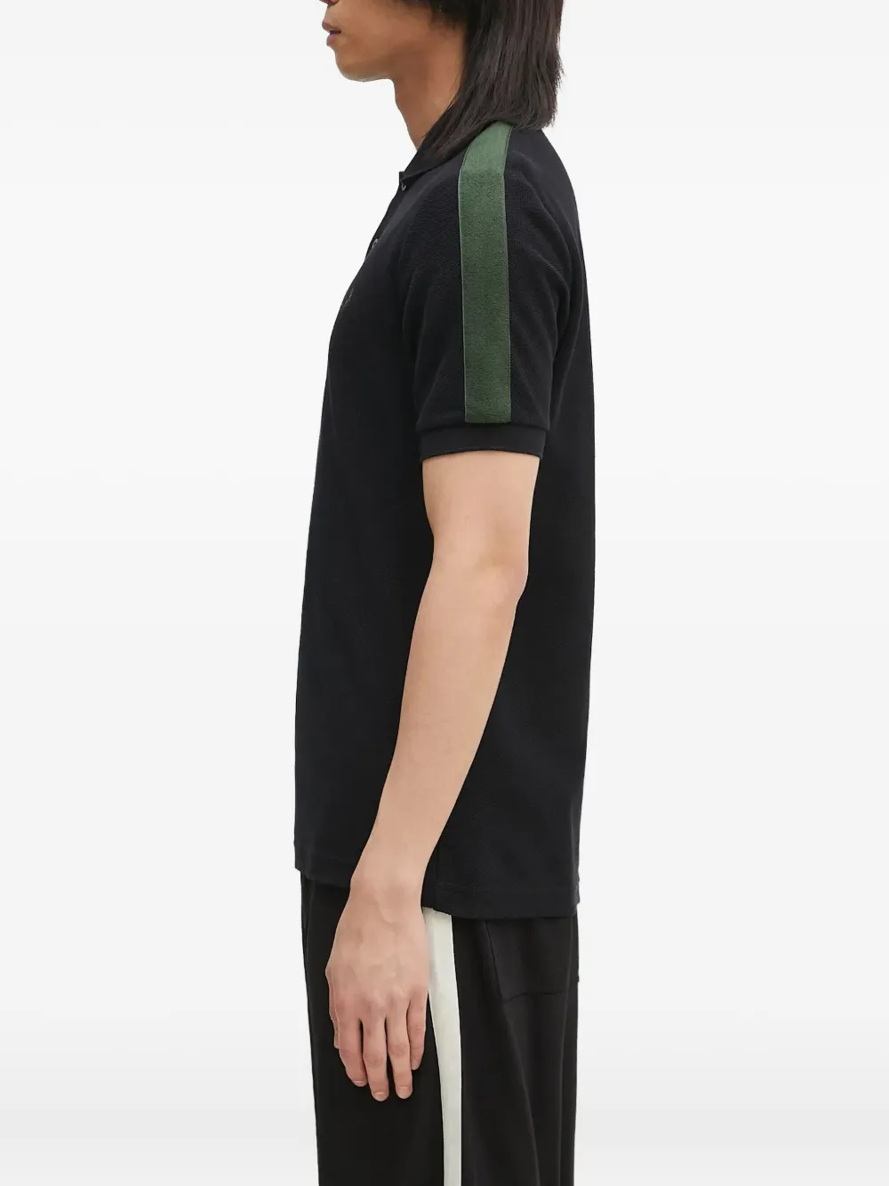 Fred Perry Poloshirt met geborduurd logo Zwart