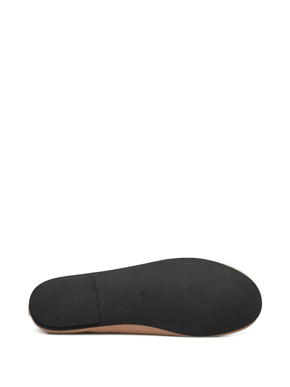 Jeffrey Campbell Leather Ballet Flats In Brown