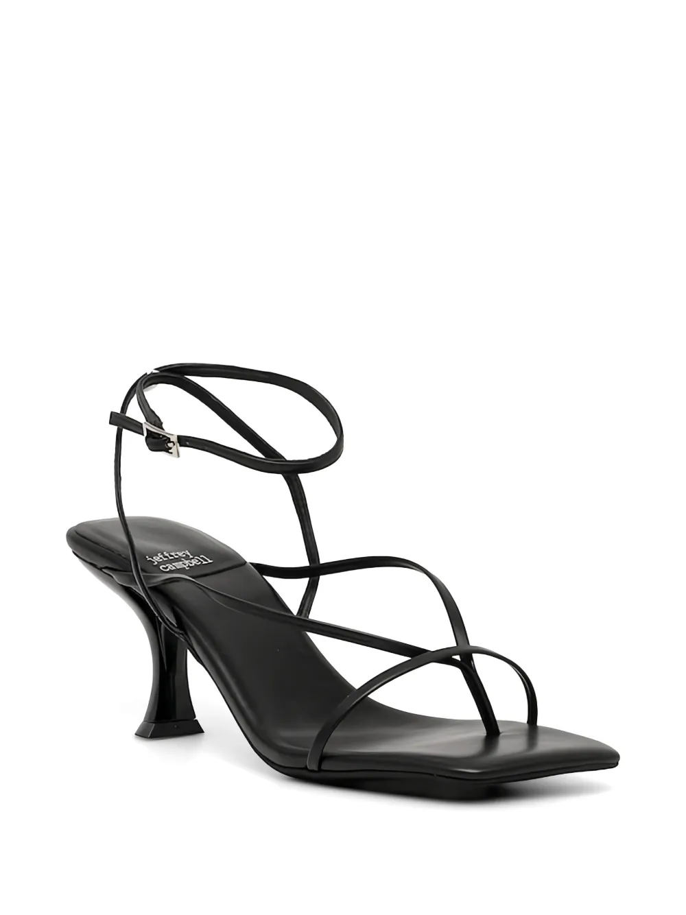 Jeffrey Campbell Fluxx sandalen met bandjes Zwart