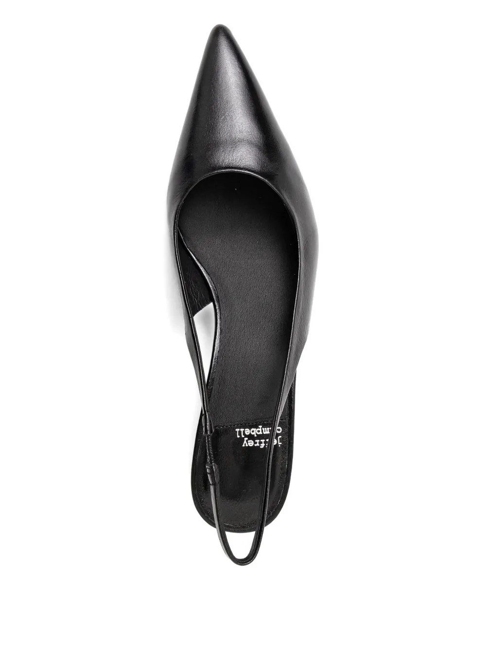 Jeffrey Campbell Slingback Pointed-toe Pumps In Black