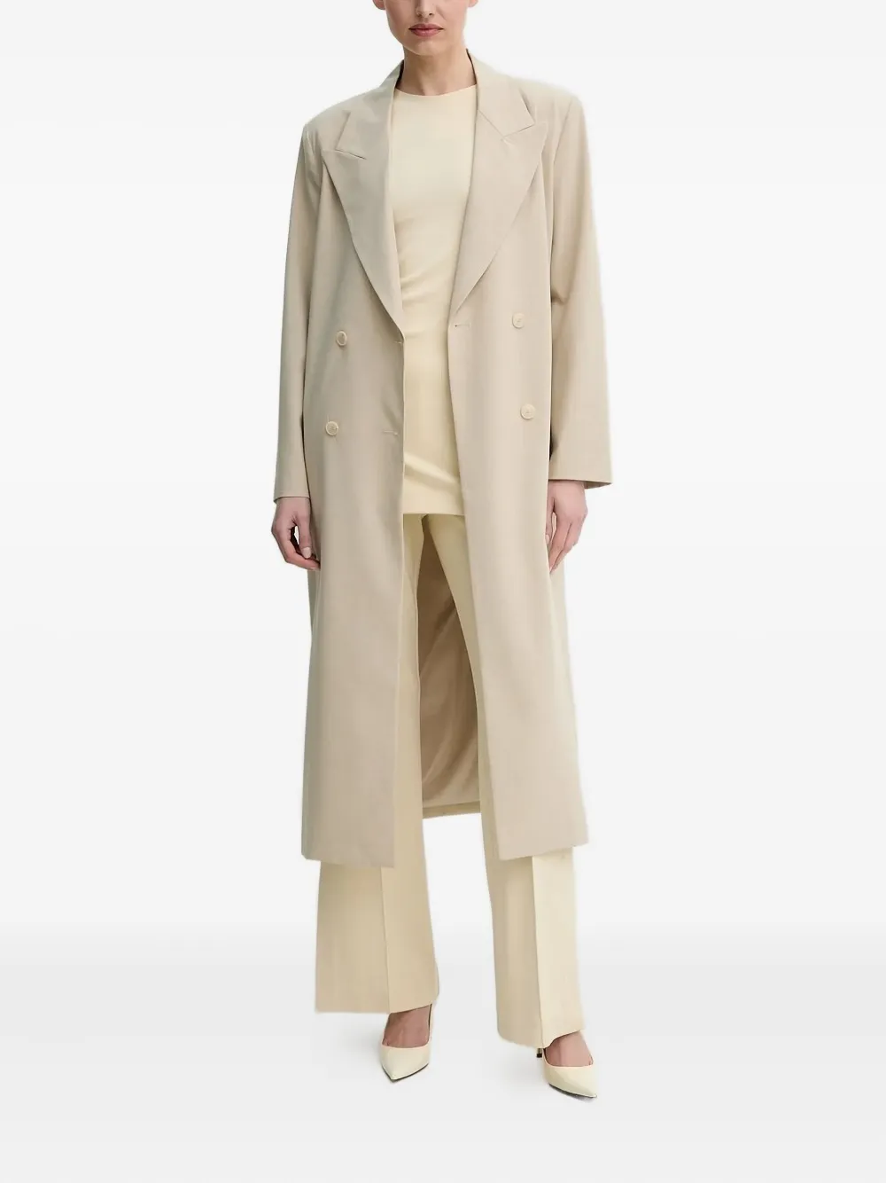 Isabelle Blanche belted double-breasted coat | Double Breasted & Peacoats | Image 2