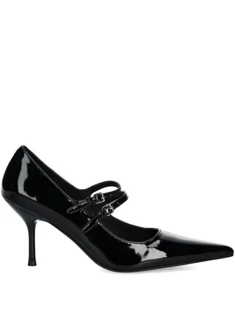 Jeffrey Campbell 80mm pointed-toe buckle pumps