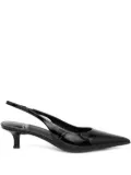 Jeffrey Campbell slingback pointed pumps - Black