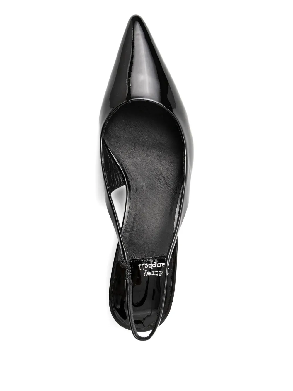Jeffrey Campbell Slingback pumps met puntige neus Zwart