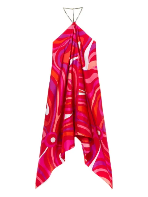 PUCCI vestido con estampado Marmo