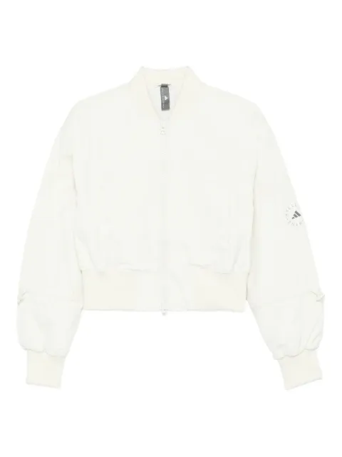 adidas by Stella McCartney zip detail bomber jacket
