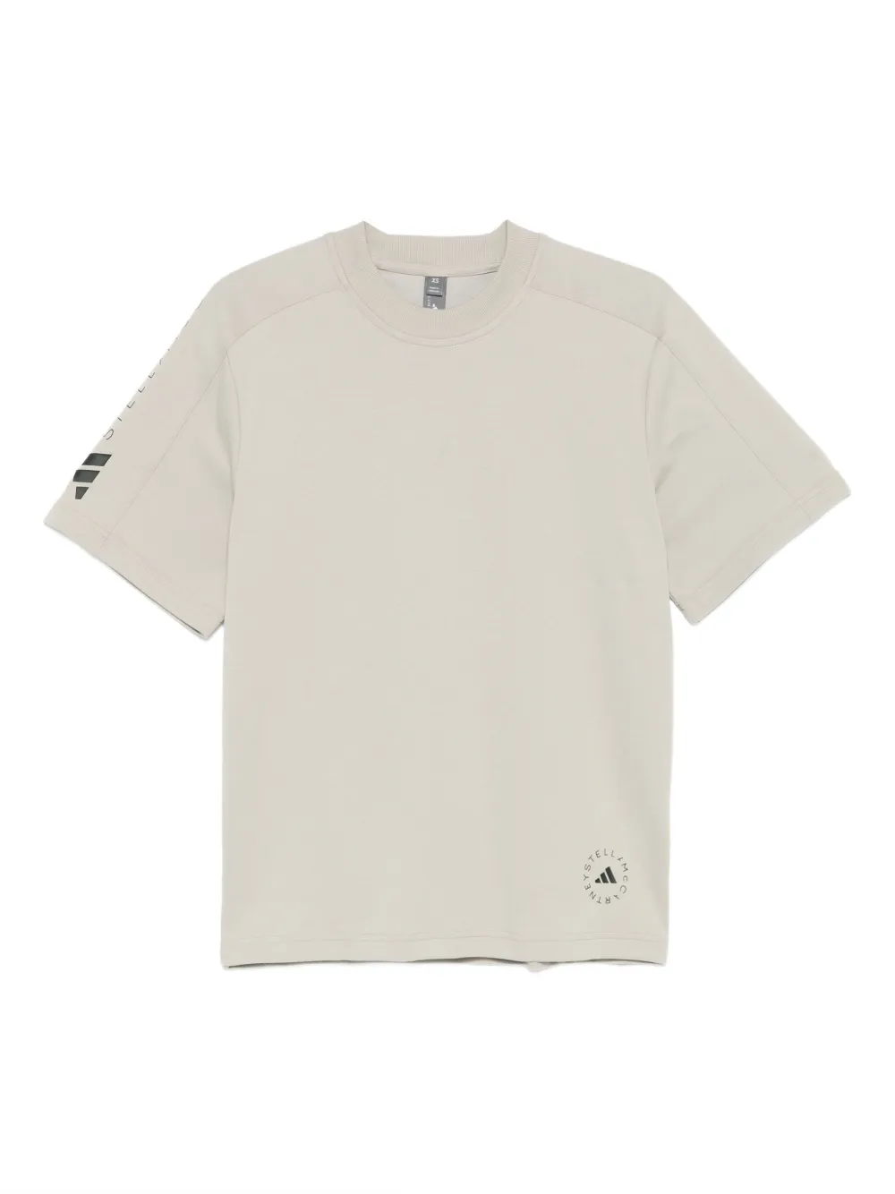 adidas by Stella McCartney playera con logo estampado | gris | Image 1
