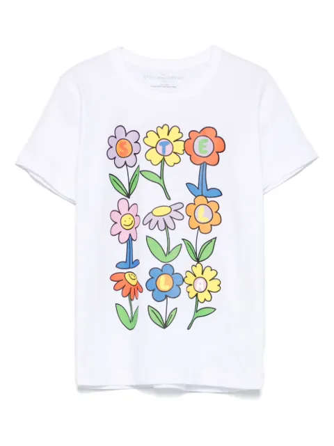 Stella McCartney Kids Flower graphic T-shirt